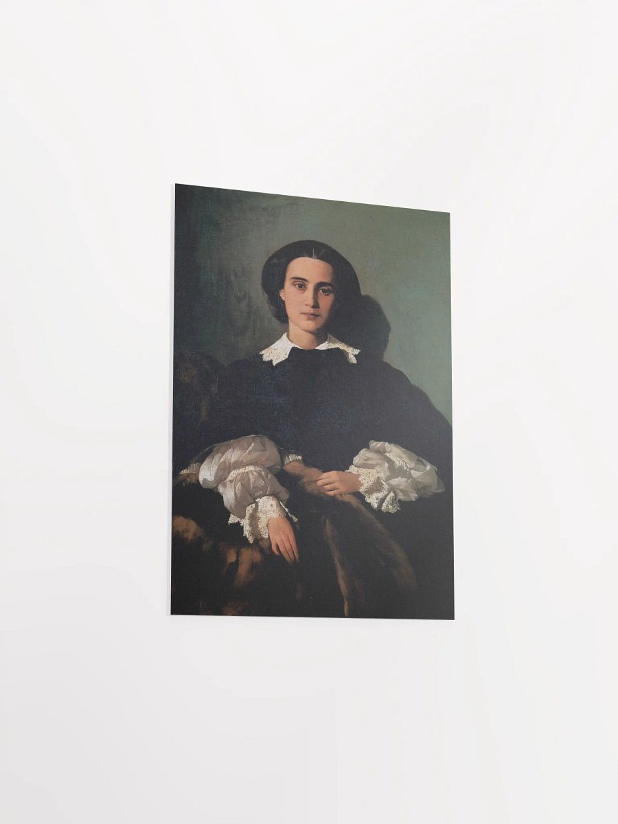 ''Portrait of the Noblewoman Marrocchi'' by Antonio Puccinelli Poster product image (3)