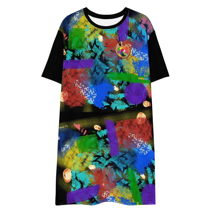 AbstractWear#4 T-Shirt Dress product image (1)