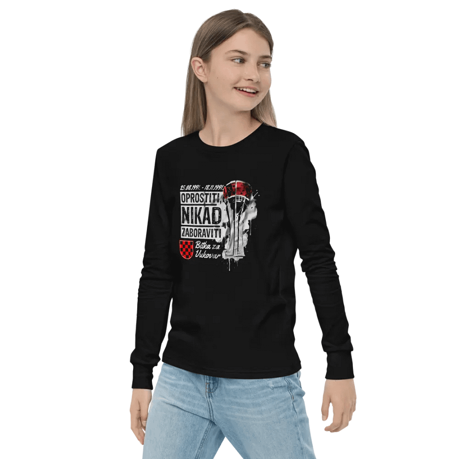 Vukovar Battle Commemorative Long Sleeve Tee product image (4)