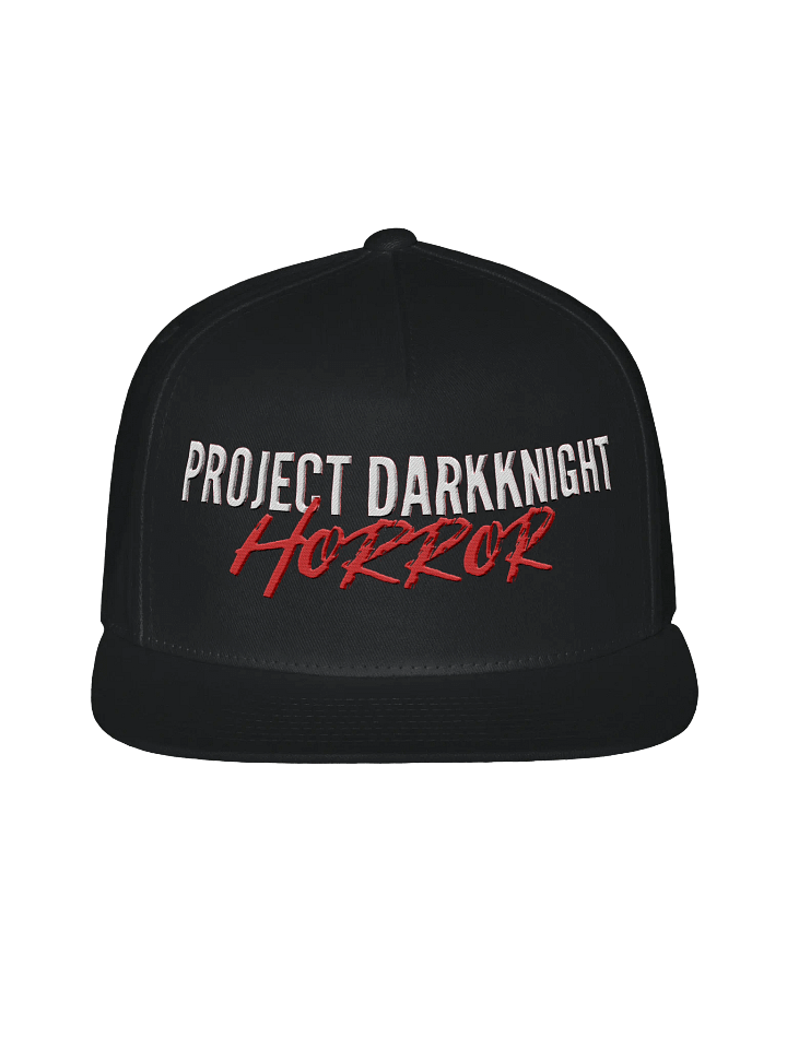 PDKH Embroidered Snapback (white and red stitching) product image (1)