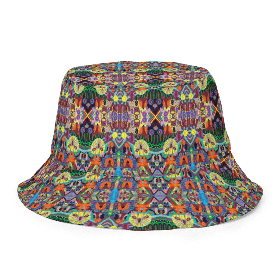 Abstract Doodle Art Animals Unisex Bucket Hat product image (6)