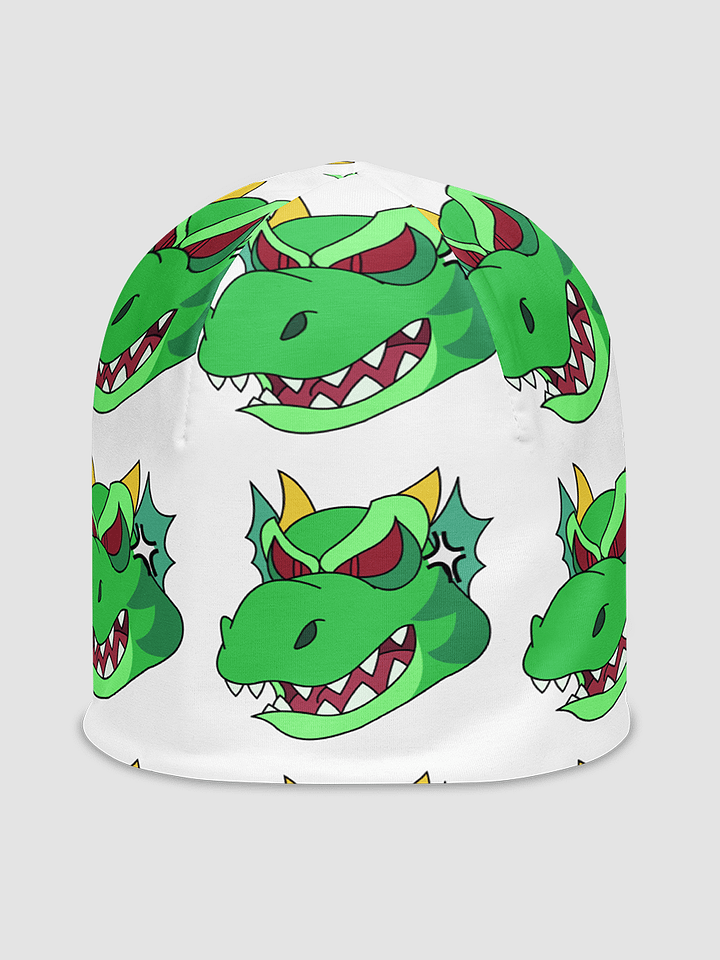 Lotta Angry Green Dragon All-Over Print Beanie product image (2)