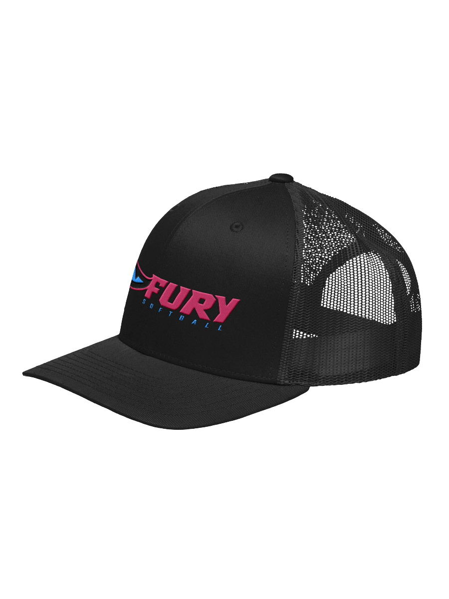 FURY Eye Logo Retro Trucker Hat product image (2)