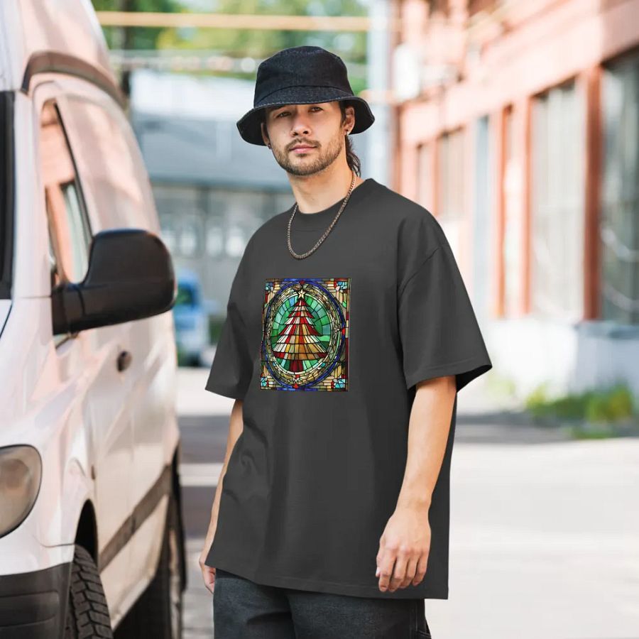 Merry Merry Oversized Tee product image (9)