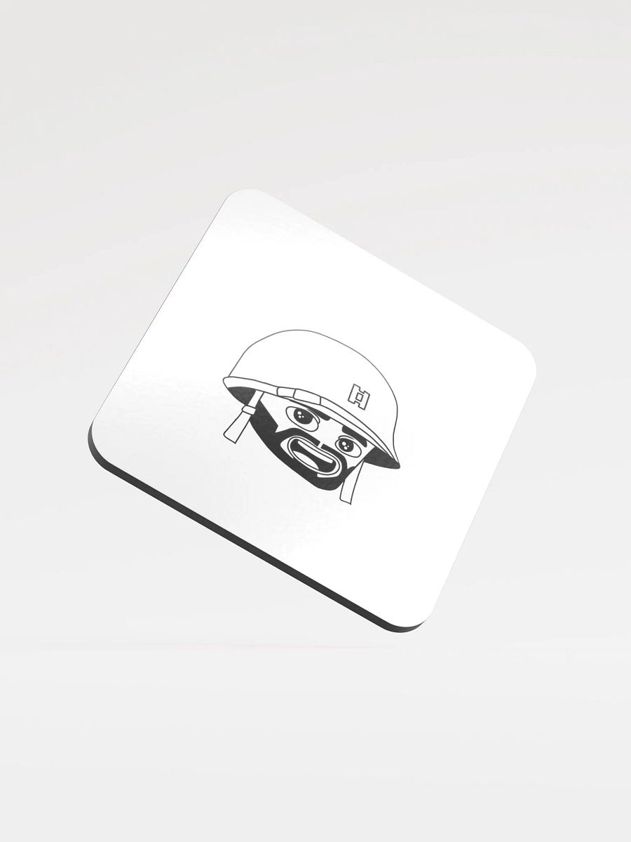 Sadge Meme Coaster (Black & White) product image (1)