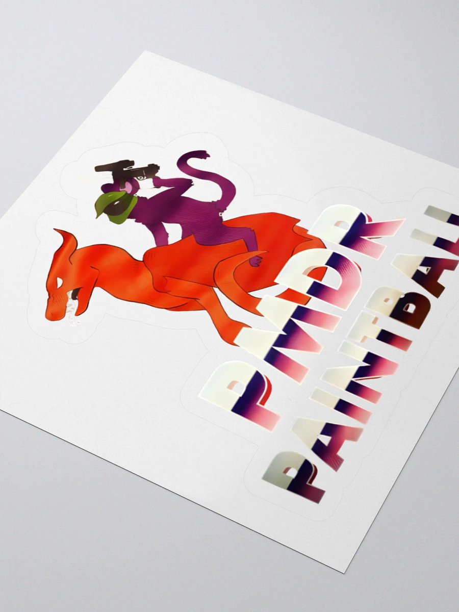 PMDR OG Logo Sticker - White product image (3)
