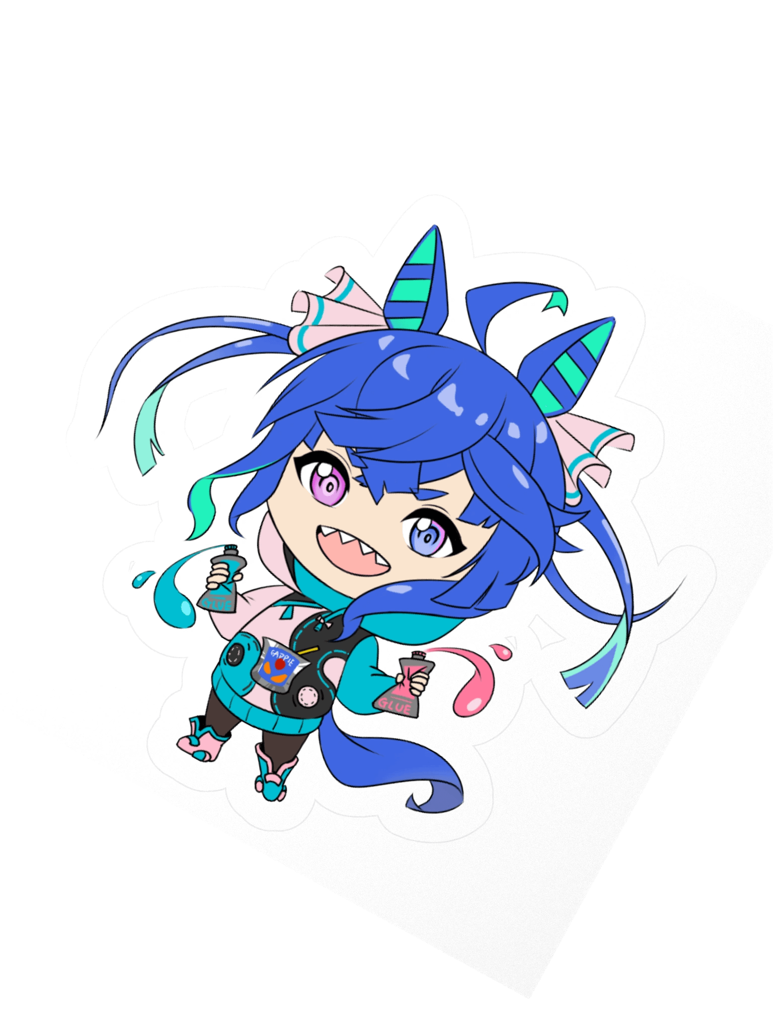 Twin Turbo x CeganCosplay Sticker product image (2)