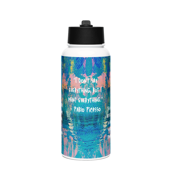 Art quotes Stainless Steel Bottle gift for artist moms ffriends daughters product image (1)