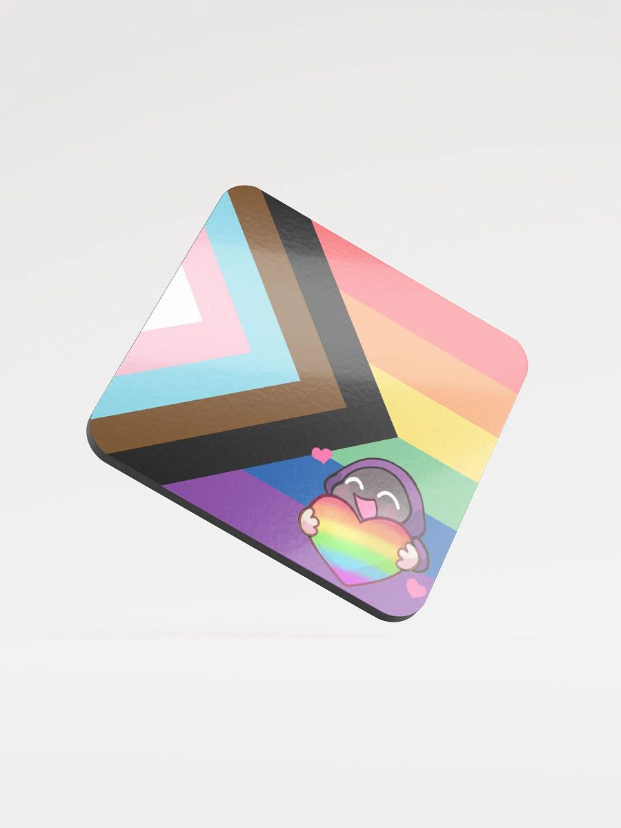 eabPRIDE Progress Coaster product image (1)