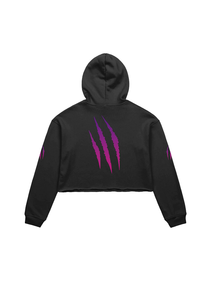 "Sexy and Ruthless" Bella+Canvas Fleece Crop Hoodie product image (2)