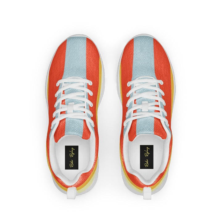 Retro Stripes Women's Athletic Shoes product image (1)