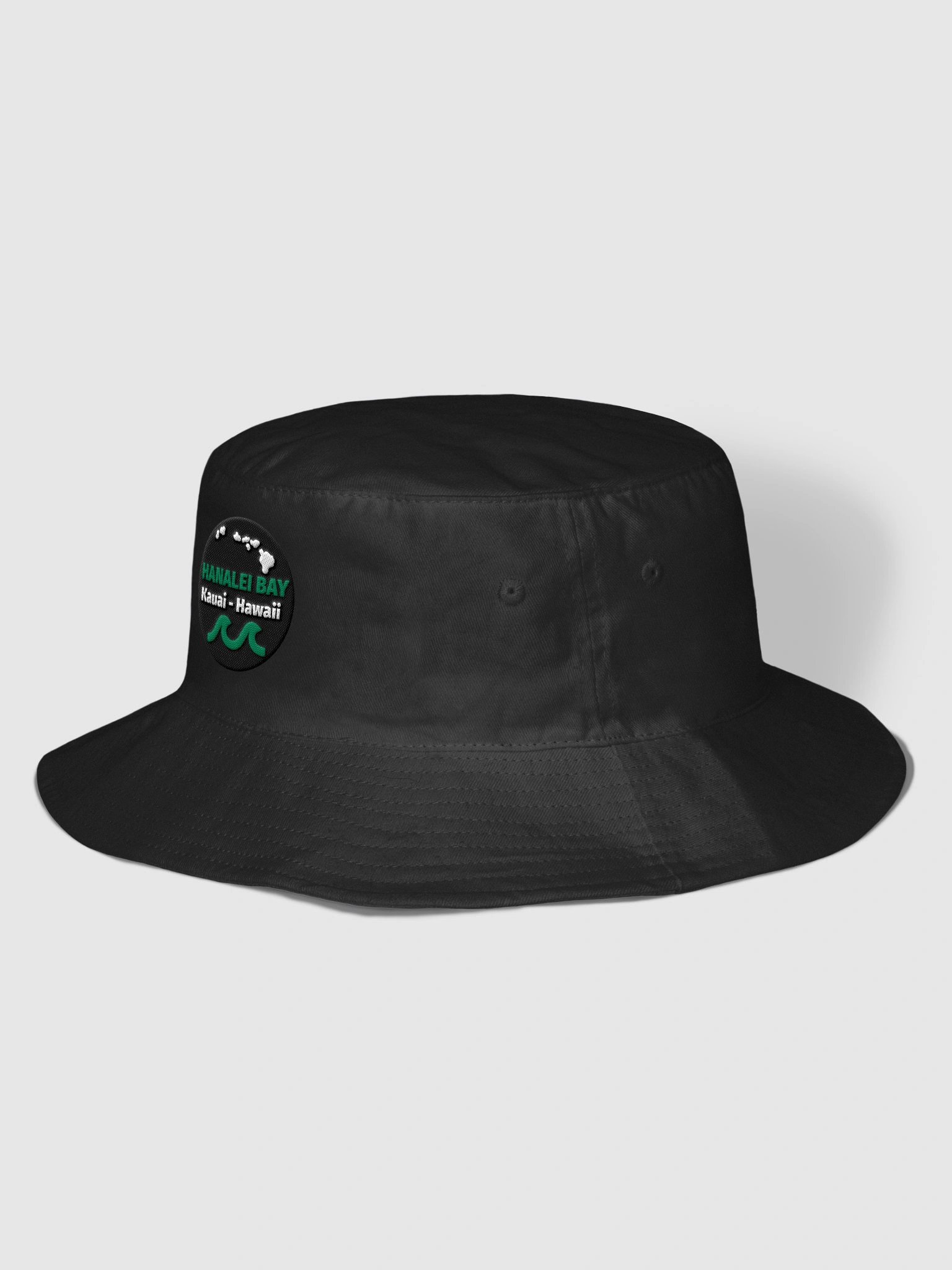 Hanalei Bay Kauai - Green Logo - Flexfit Bucket Hat product image (9)
