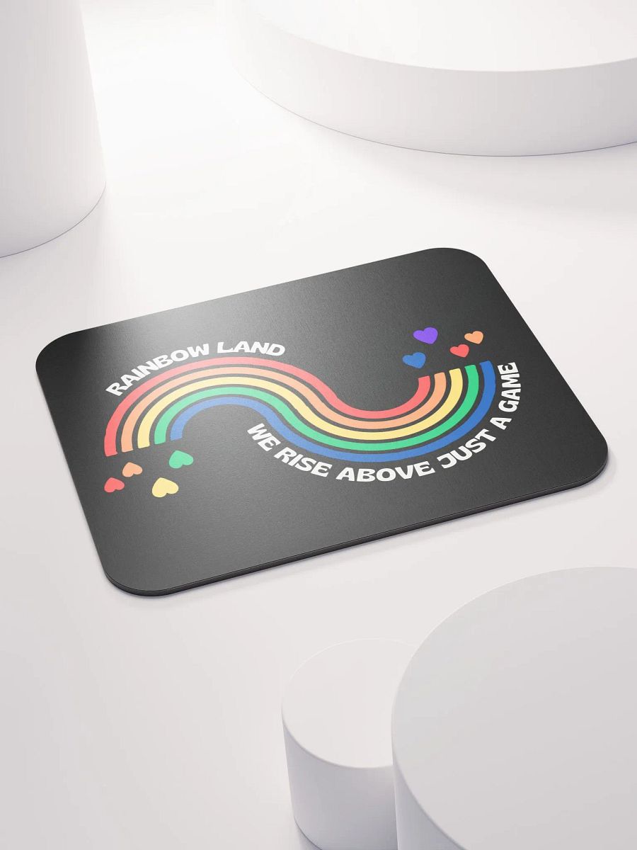 Rainbow Land Mousepad Black product image (4)