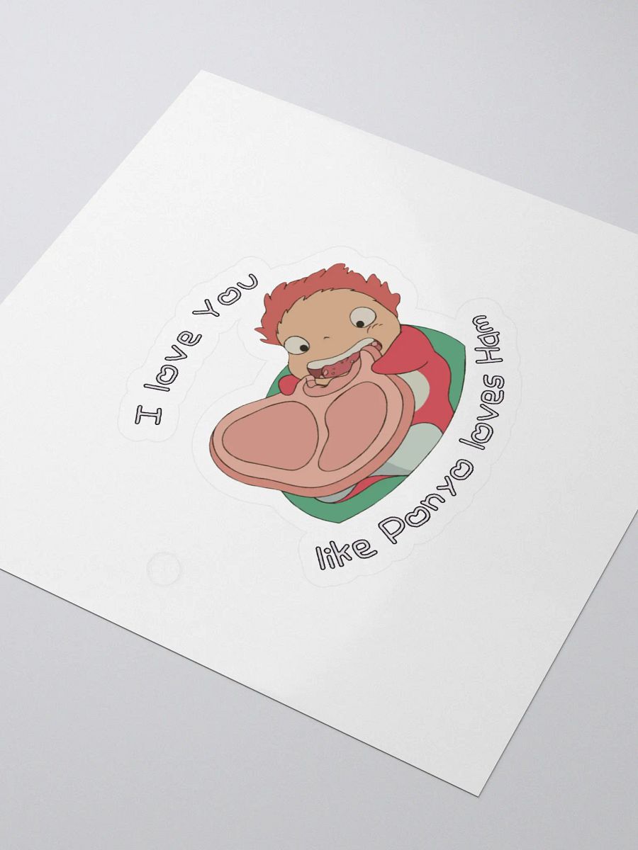 PONYO LOVES HAAAAAM!!! product image (3)