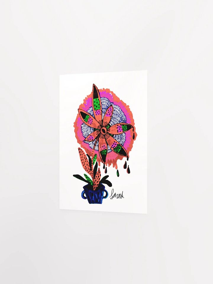 Flower Outgrows the Pot matte poster product image (4)