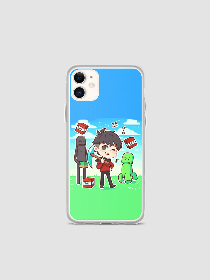Minecraft number one] Clear Case for iPhone® product image (1)