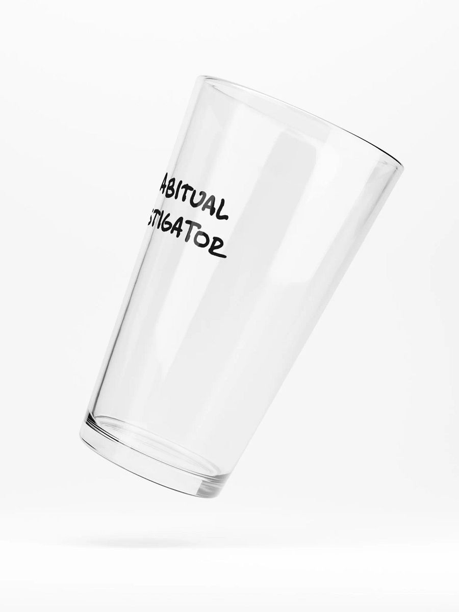 Habitual Instigator pint glass product image (5)