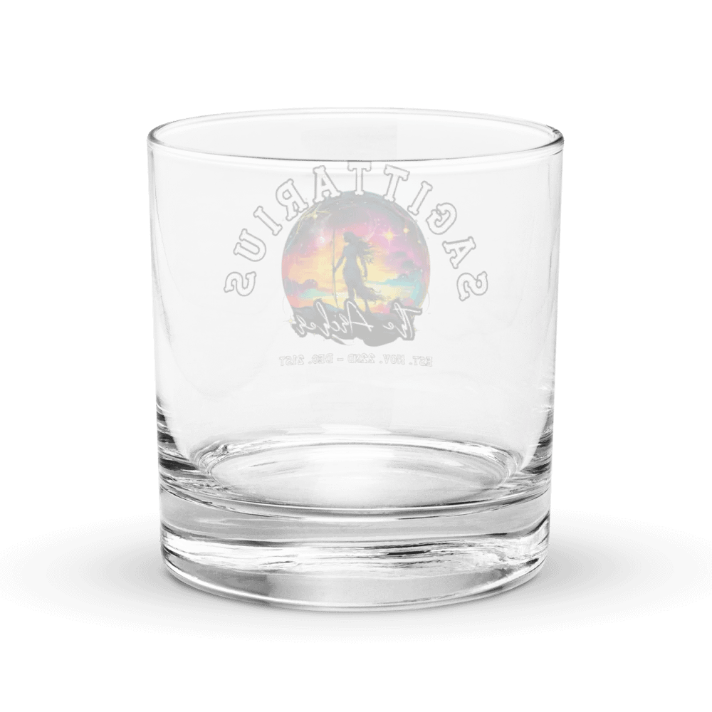 Sagittarius - Zodiac Rocks Glass product image (4)