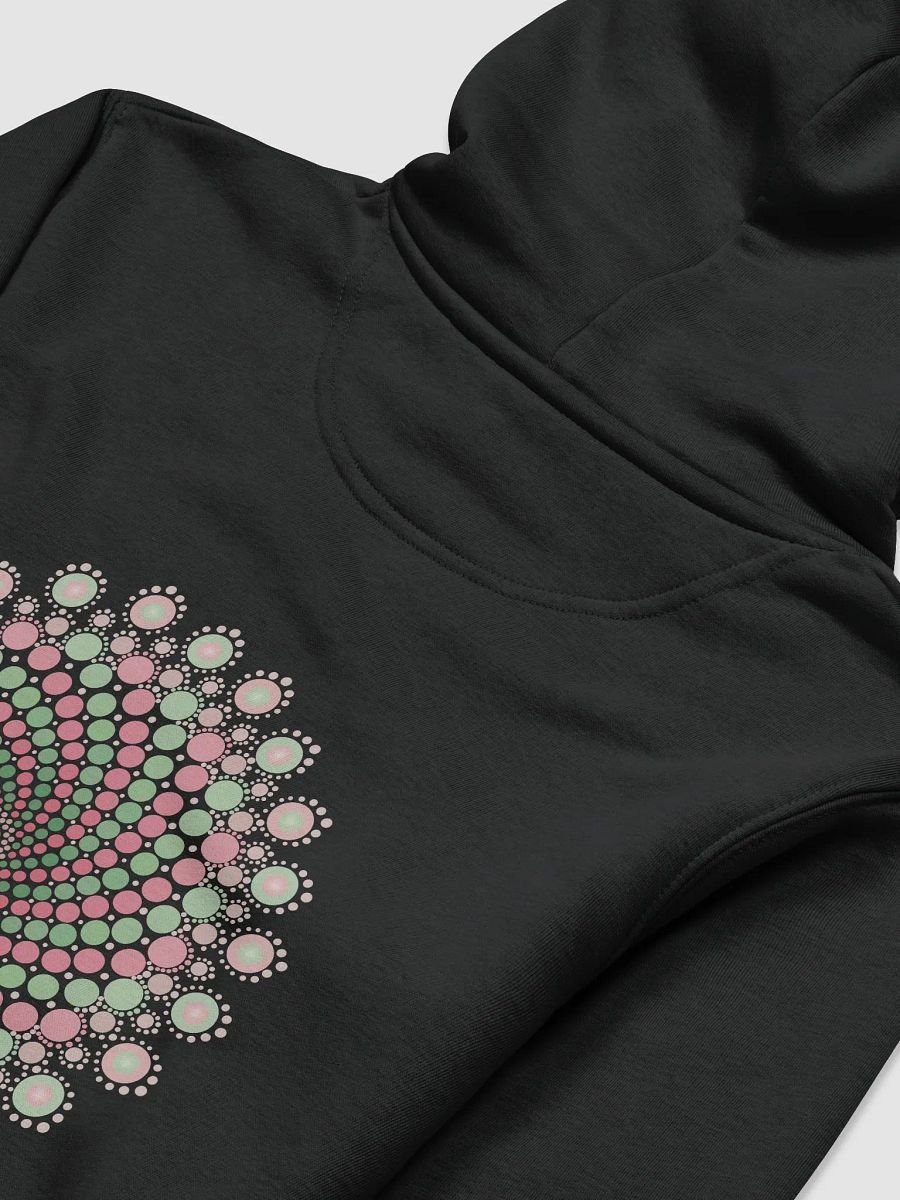 Green and Pink Mandala Unisex Eco Hoodie product image (4)