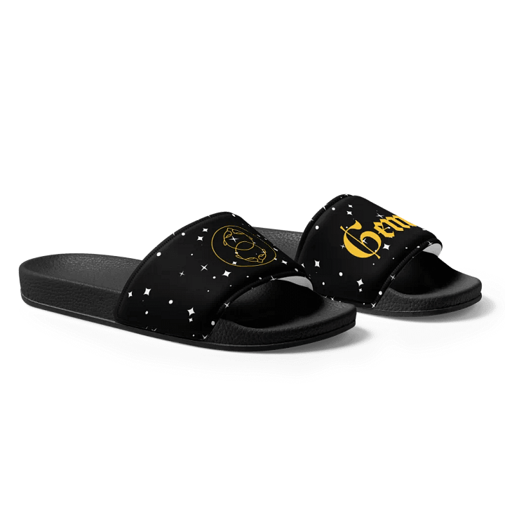 Cosmic Gemini Emblem Men's Slides product image (1)