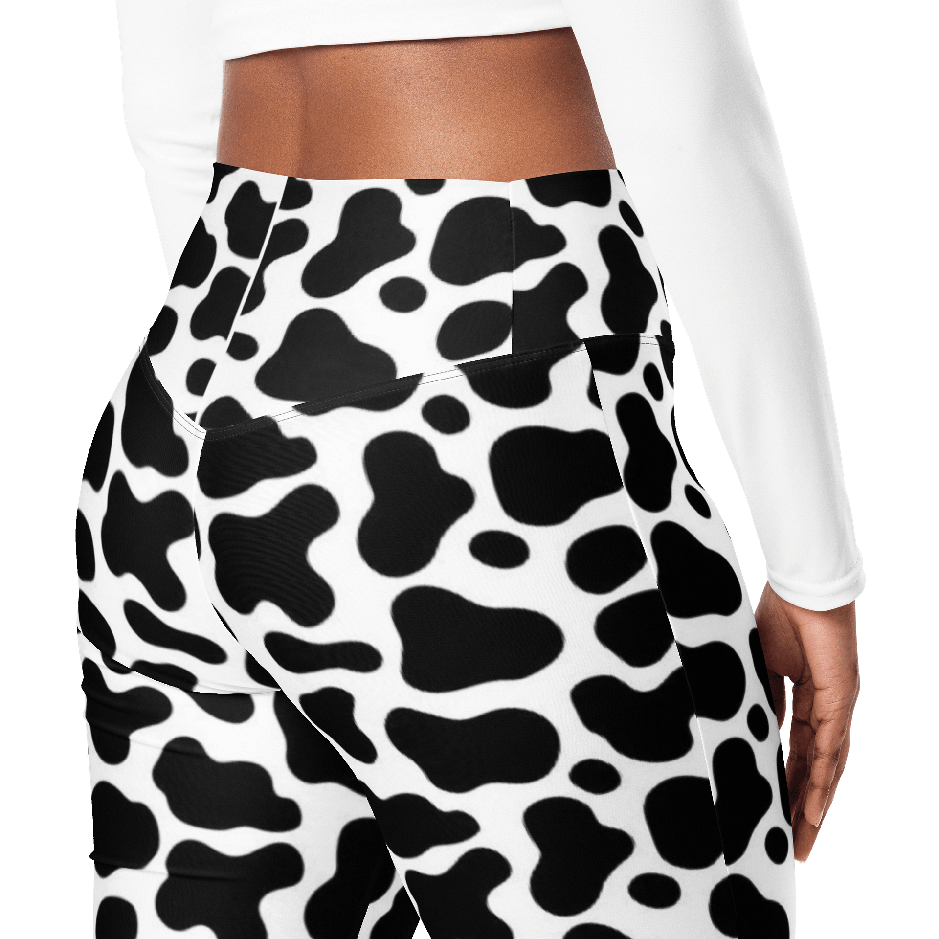 Moo-Dern Chic Flare Leggings product image (6)