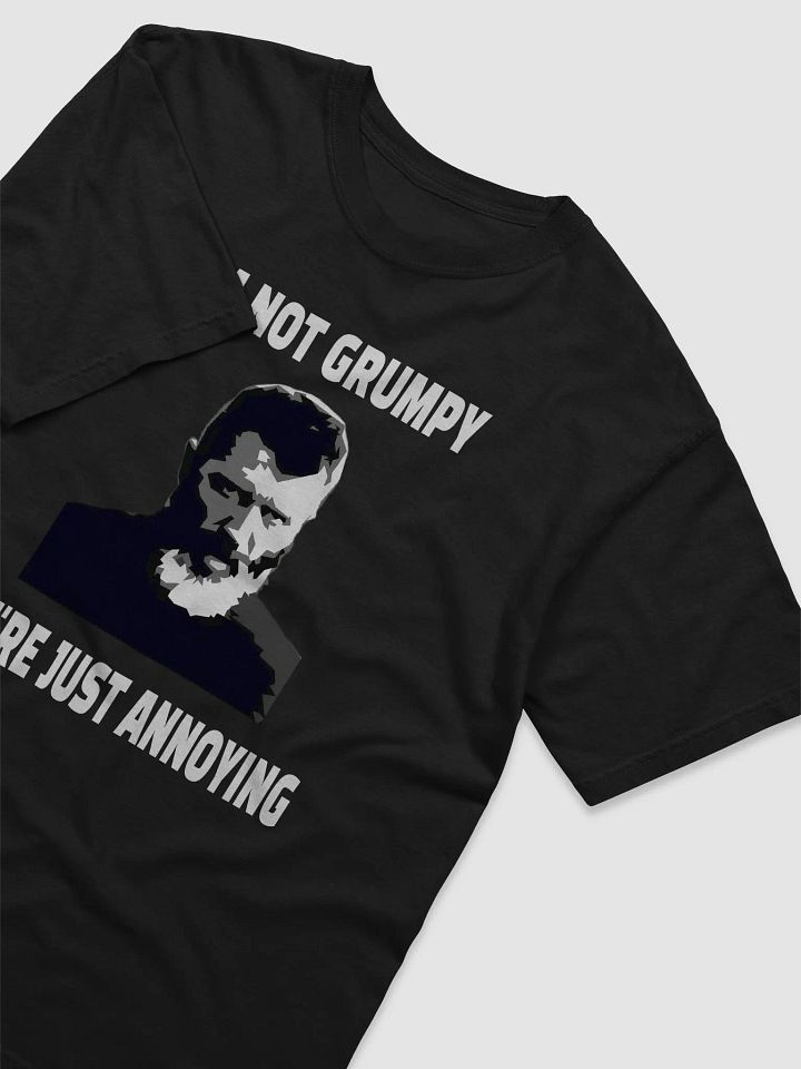 Grumpy T-shirt (Black) product image (2)