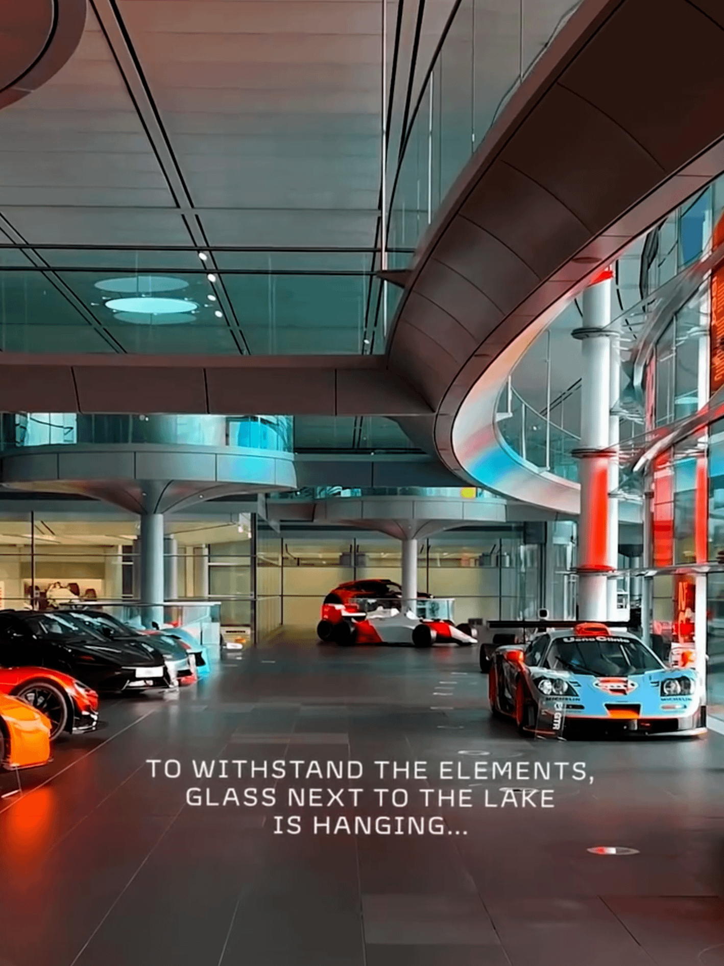 mclaren technology centre (mtc) hat - 100% cotton product image (4)