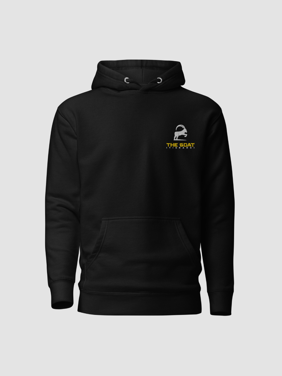 GOAT HOODIE WITH STITCHED LETTERS product image (4)