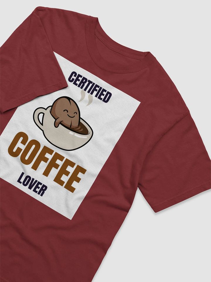 CERTIFIED COFFEE LOVER TSHIRT product image (13)