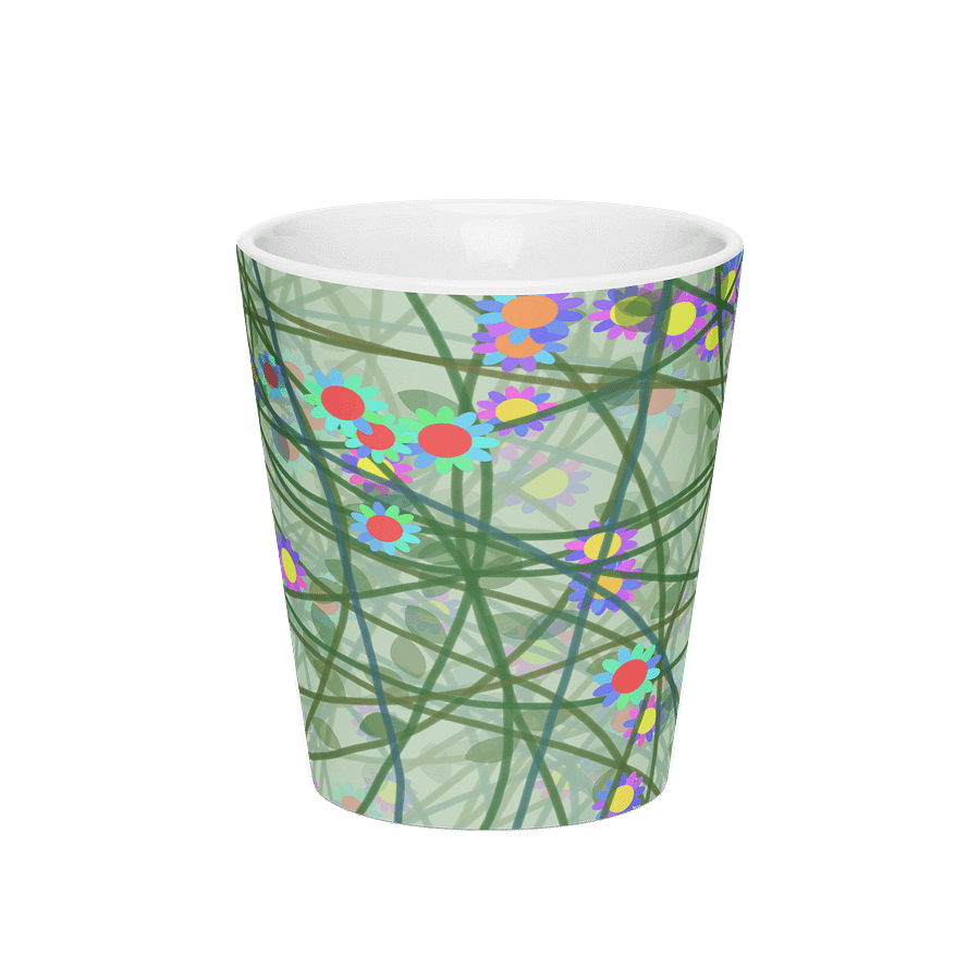 Vibrant Vines Latte Mug product image (4)