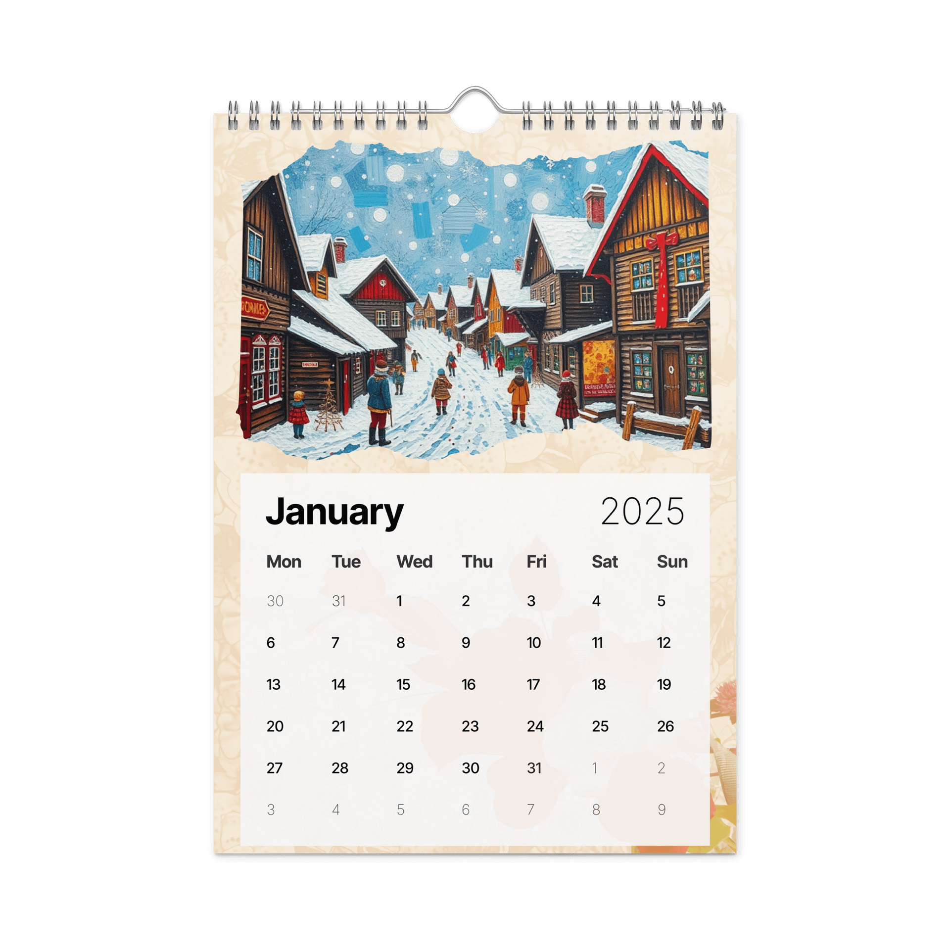 FOLK ART WALL CALENDAR 2026 product image (6)