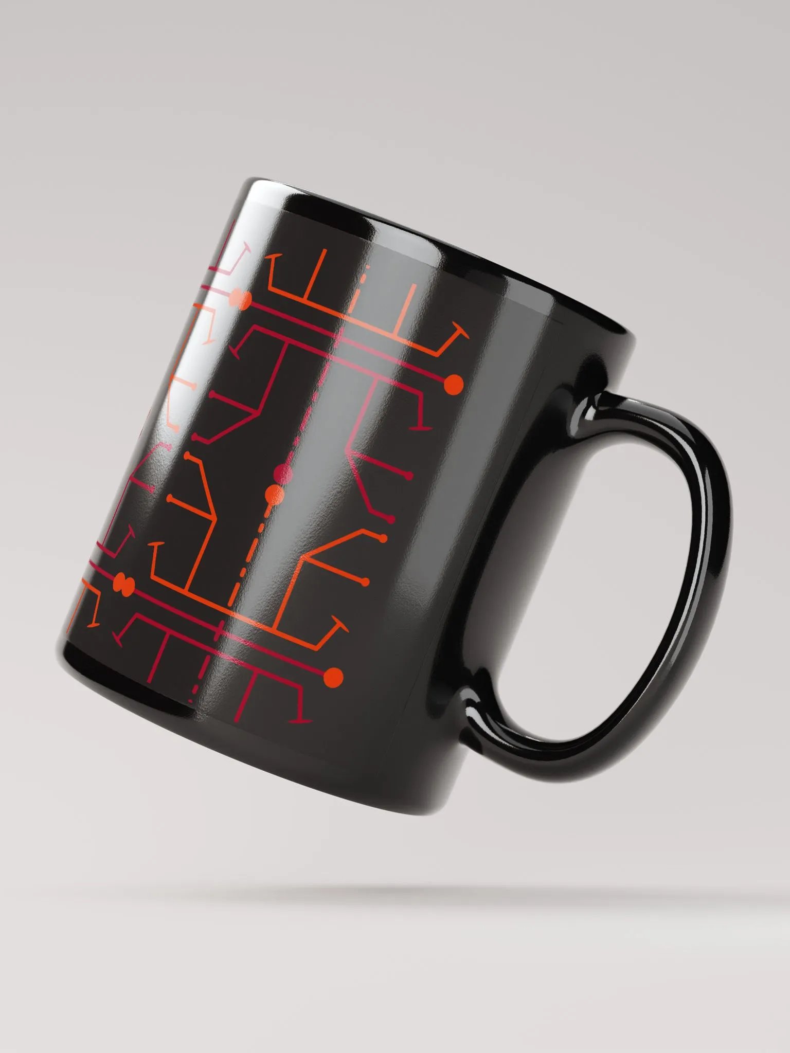 Hieroglyph Abstract Pattern Mug product image (4)