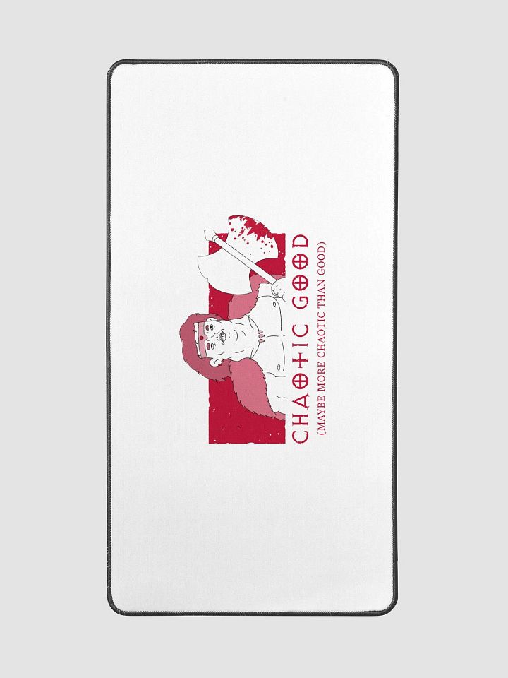 CHAOTIC GOOD BARBARIAN - Mouse Pad (Large) product image (2)