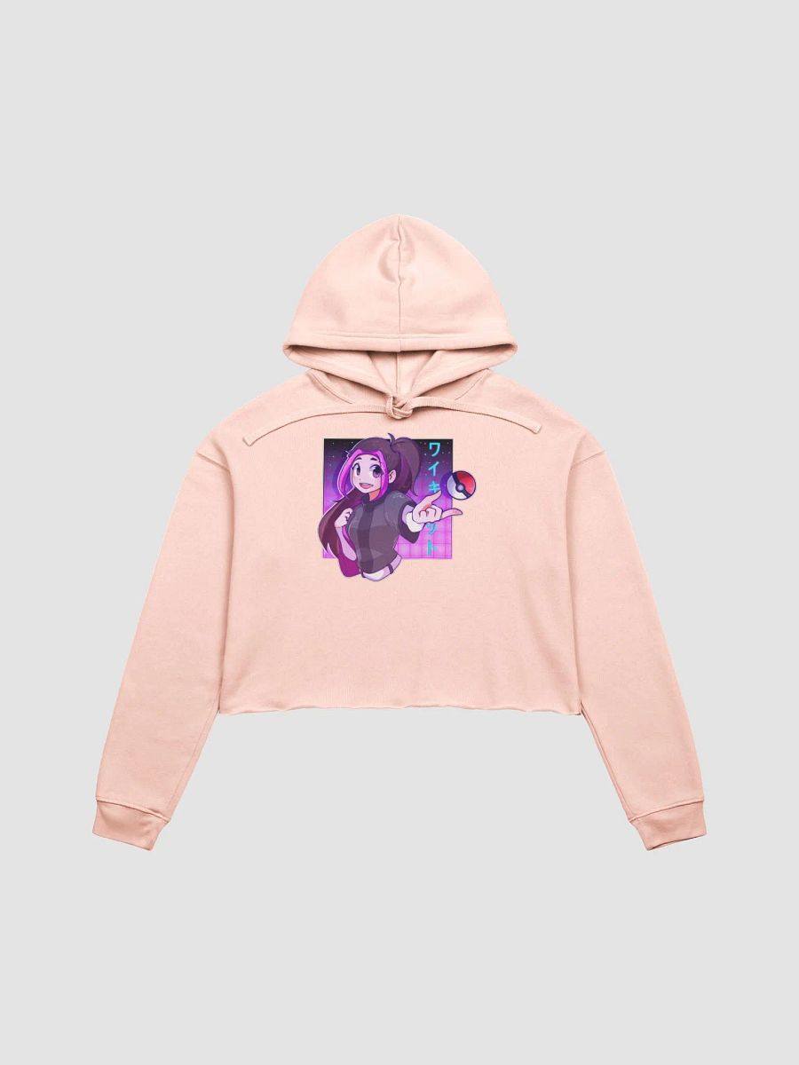 Vaporwave - Fleece Crop Top Hoodie product image (2)