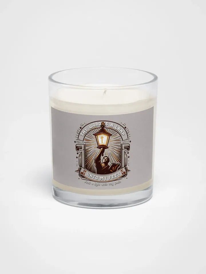Thy Word is a Lamp Soy Wax Candle product image (1)