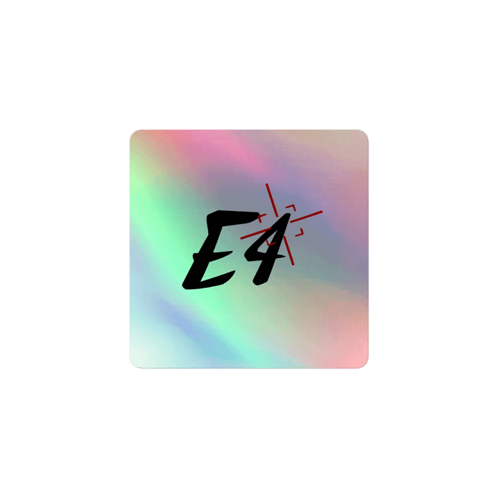 E4 Sticker product image (1)