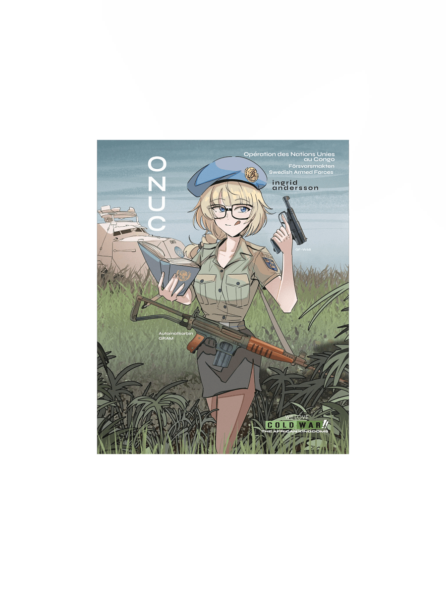 Swedish ONUC Peacekeeper Girl Ingrid Andersson product image (1)