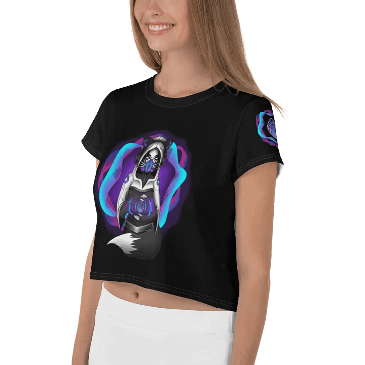 Galactic Waves Cropped T-Shirt product image (2)