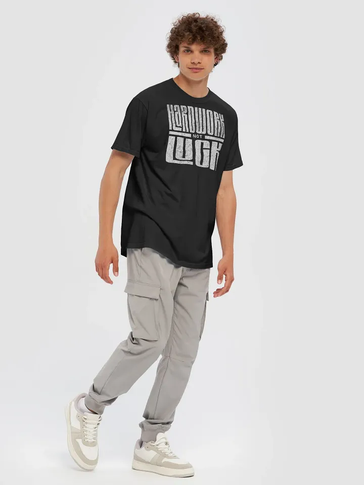 Hard Work Not Luck - Motivational Hustle Tee product image (2)