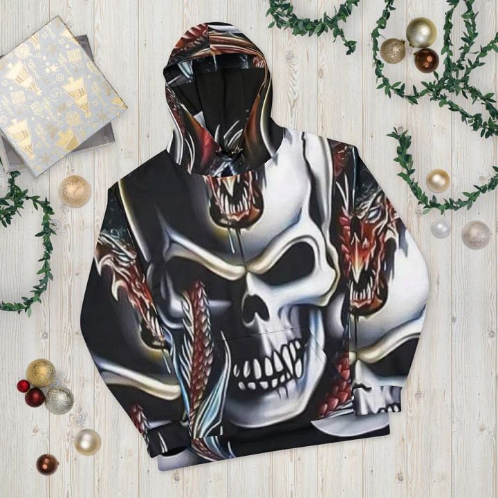 Dragon Skull Fantasy Hoodie product image (1)