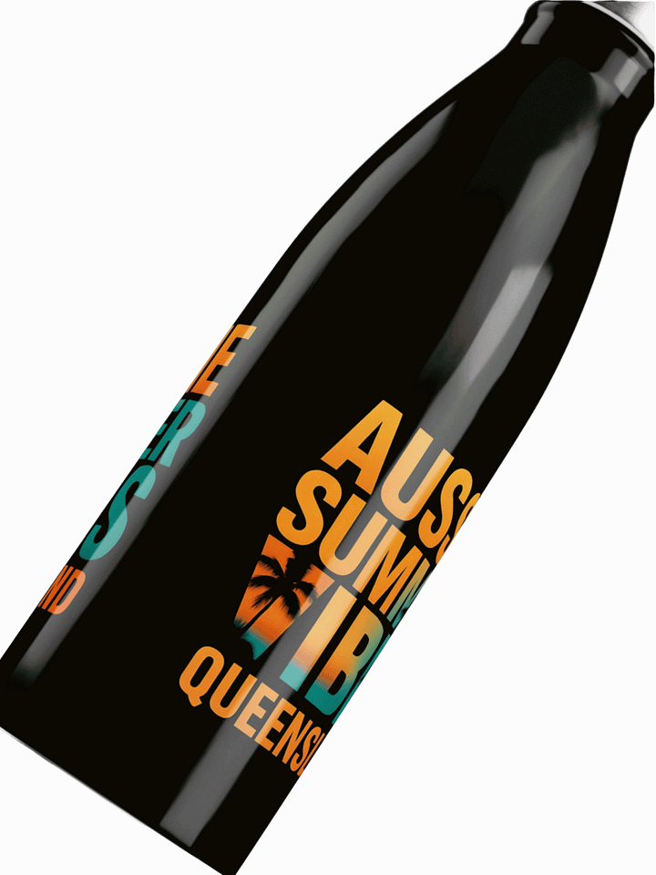 Aussie Summer Vibes Queensland Water Bottle product image (1)