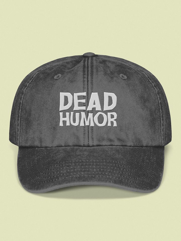 Dead Humor Embroidered Dad Hat product image (1)