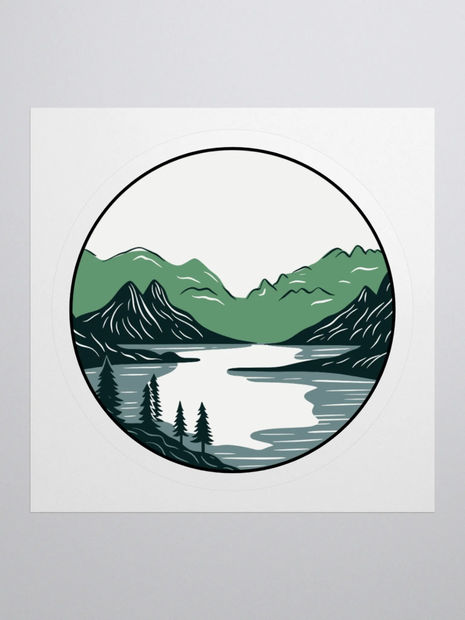 Adventure Scape Sticker product image (1)