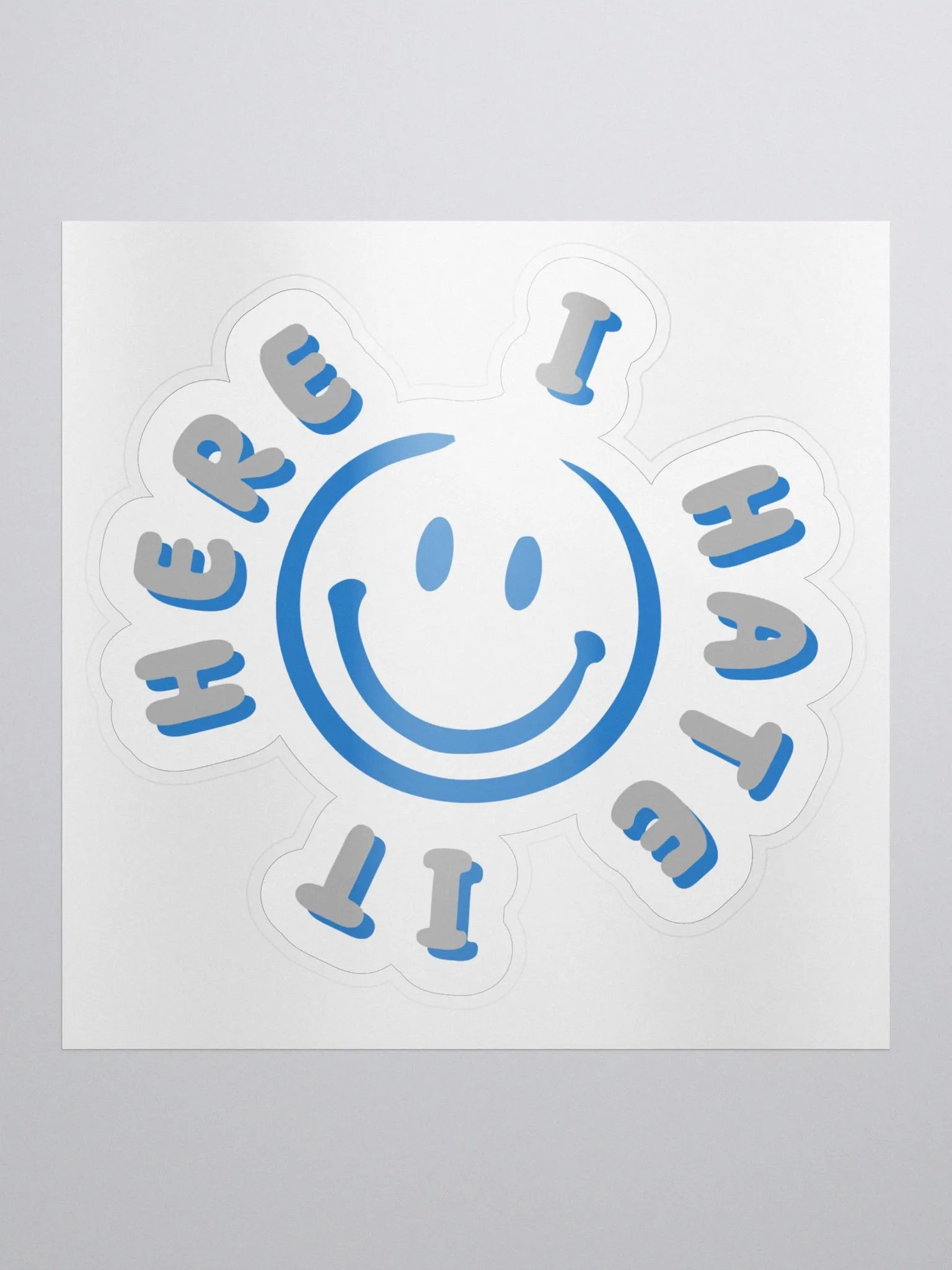 I hate it here stickers product image (1)