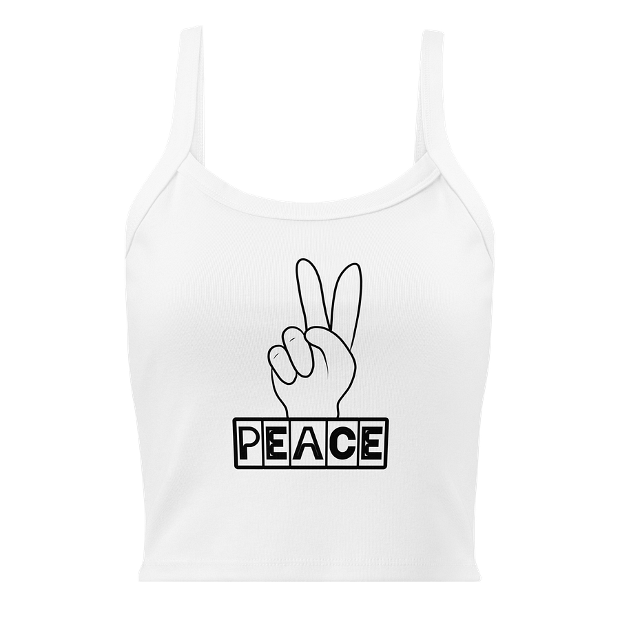 Peaceful Letter Blocks Women's Tank Top product image (9)