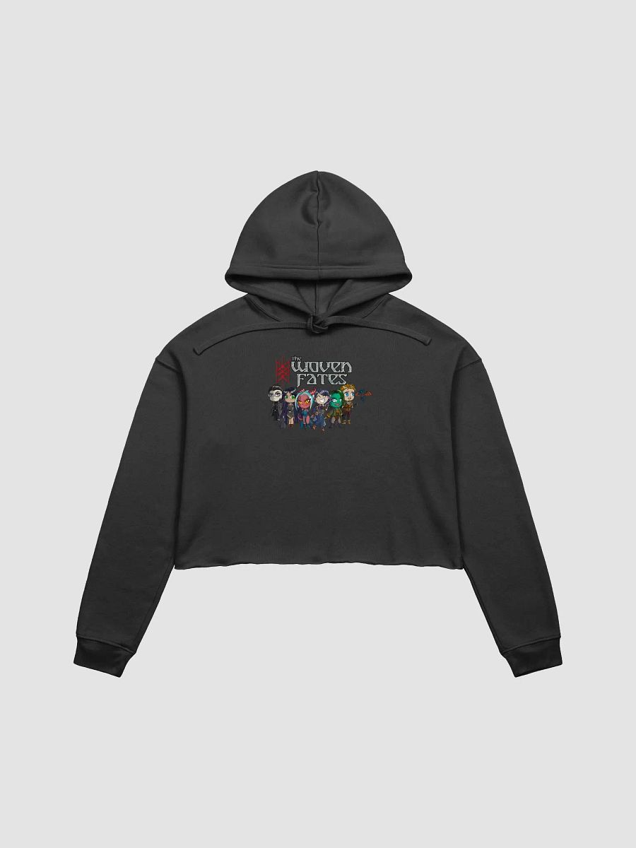 The Woven Fates Crop Top Hoodie product image (1)