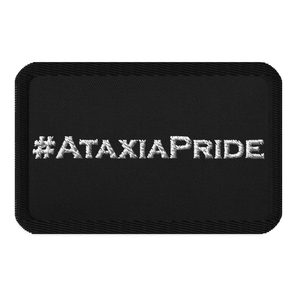 #AtaxiaPride Embroidered Patch product image (1)
