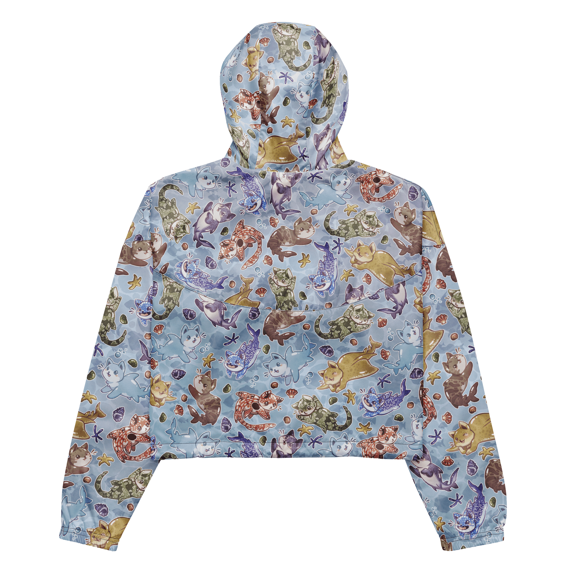 CATSHARK - women's cropped windbreaker product image (5)