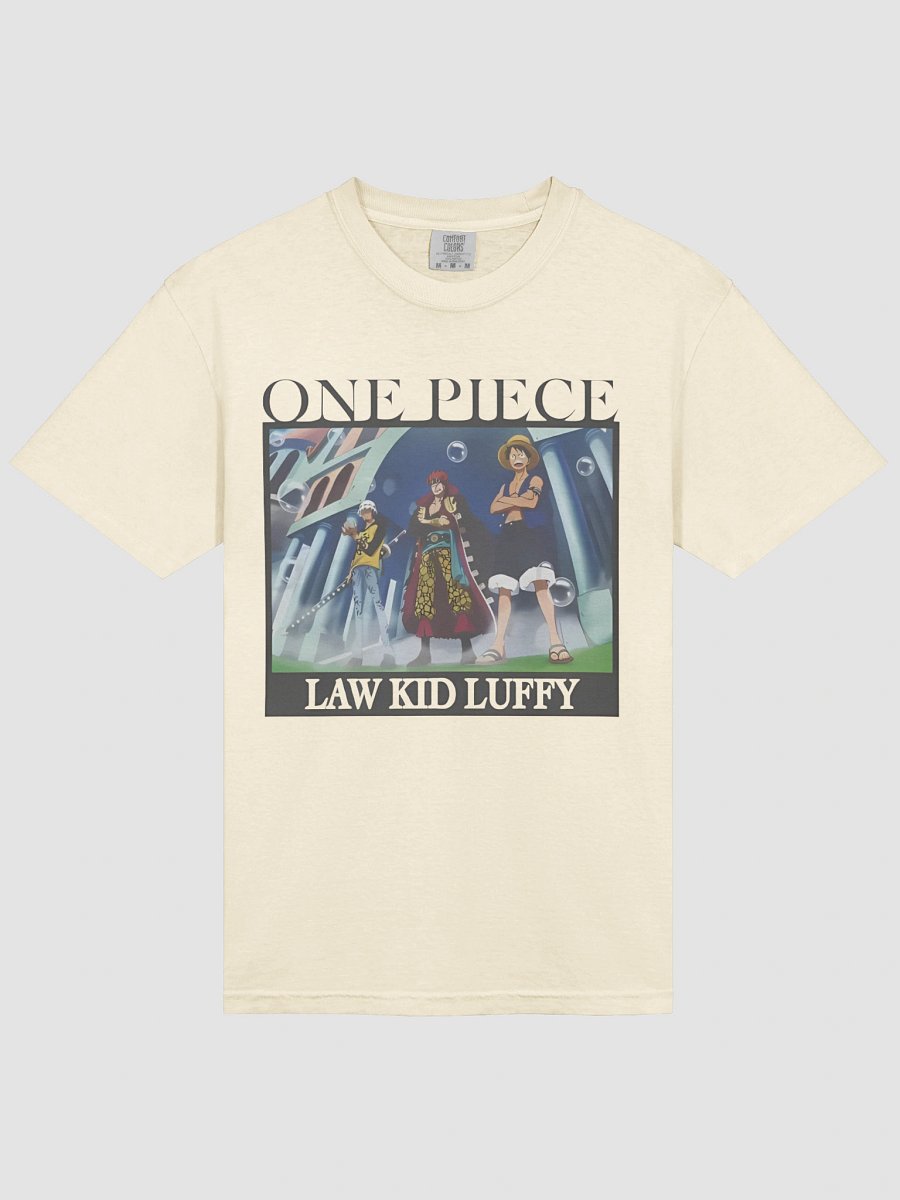 One Piece Law Kid Luffy Shirt Tom Brady Anime Mashup Tee for True Fans product image (5)