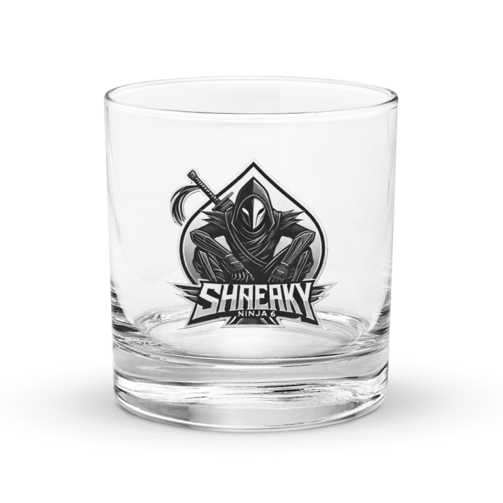 Shneaky_ninja6 Spirits Rocks Glass product image (1)
